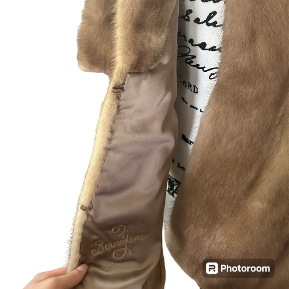 1980s Vintage Authentic Autumn Haze Mink Fur Stole - Picture 5 of 16